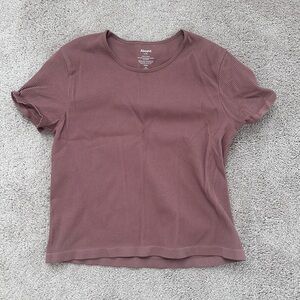 Ribbed t shirt